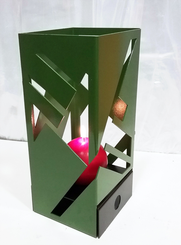 Lanterna Magika - Portacandele con bruciaprofumi (36x15x17cm)